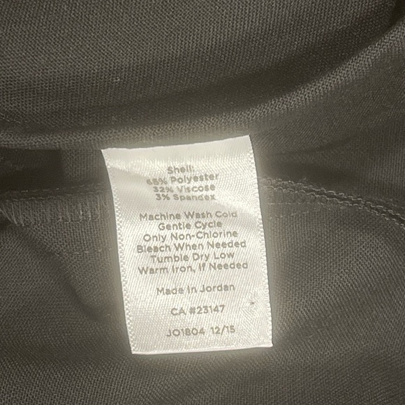 Talbots Hollywood Hi-Rise Wide Leg Pants — Black, Size 14, NWT - Picture 9 of 11